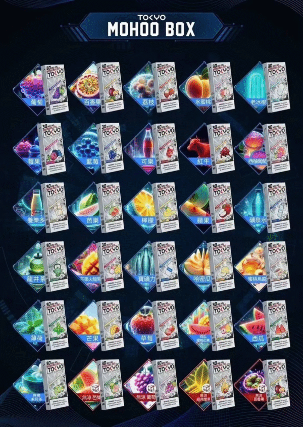 💥【限時特惠】【買5盒送主機】💥東京魔盒TOKYO煙彈❤️‍大容量12ml❤️‍抽過不想換品牌